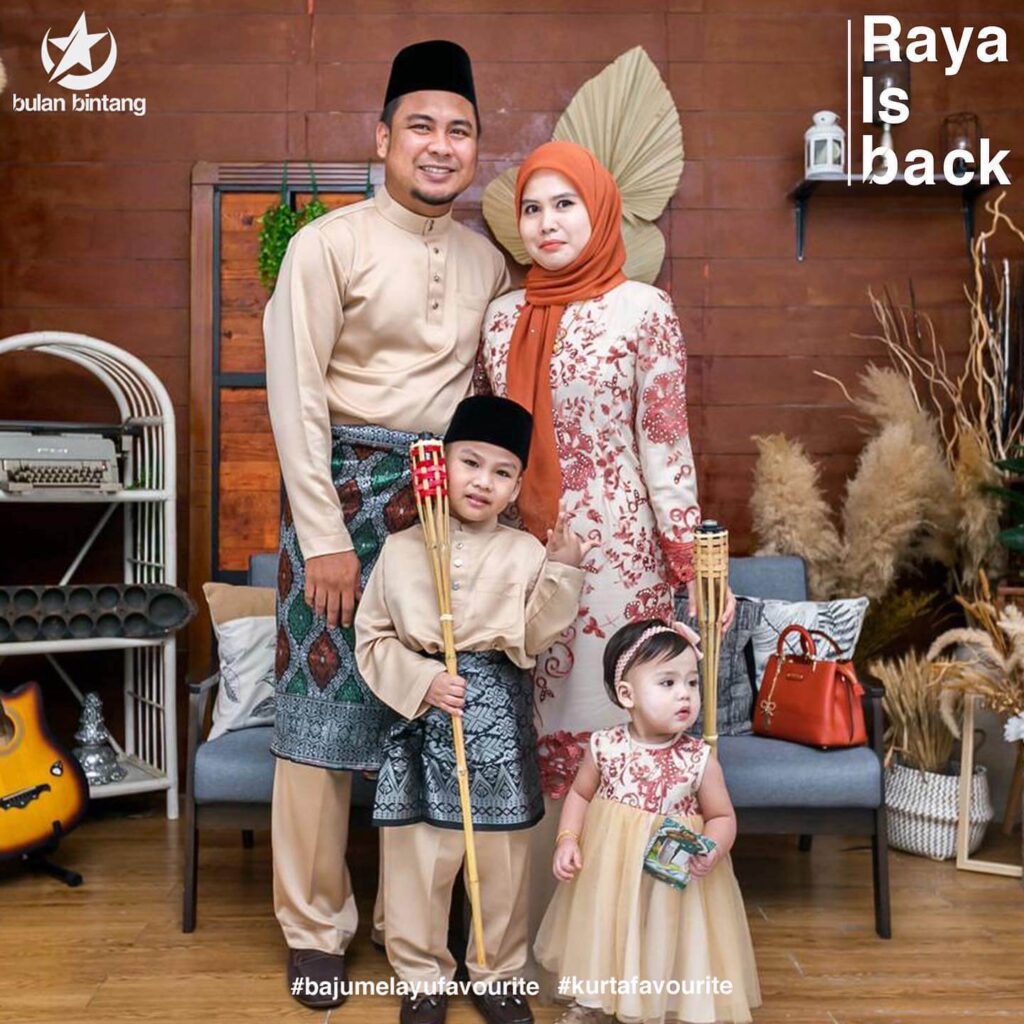 tema warna baju raya nude